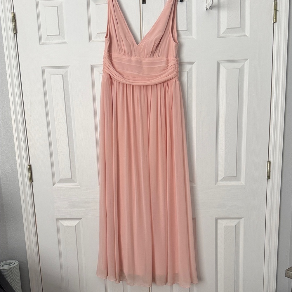 Elegant Pink Blush Gown